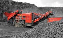 Terex Finlay mobile cone crusher