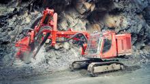 Sandvik Construction DQ500 drill rig 