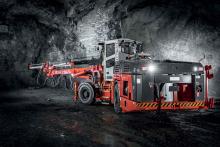 Sandvik DT912D tunneling jumbo