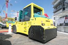 Ammann’s new rubber tyred compactor 