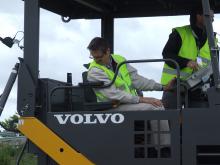 Volvo CE unit operated by Mike Woof