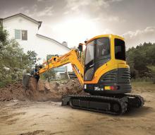 Hyundai's R35Z 9 Compact Excavator