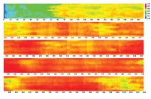 Infrared Data – 1,000ft. x 12ft. lane – Paver 