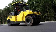 BOMAG rubber tyred roller