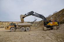 Volvo's EC750E at Cementownia Warta’s limestone operations in Poland..jpg