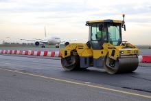 Rome Fiumicini Airport is testing a new asphalt 