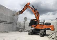 Doosan claims versatility for its new demolition excavator model