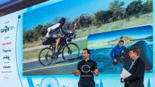 Record breaking cyclist Mark Beaumont said that future roads must cater for much lighter vehicles too