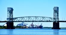 Options are being considered for the replacement of the Cape Fear Memorial Bridge in North Carolina – image courtesy of © Rzyotova| Dreamstime.com