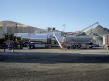 VSS Macropaver asphalt rubber mobile blending unit