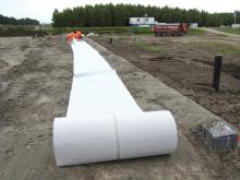 TenCate GeoDetect intelligent geotextile 