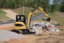 Cat's new mini excavators