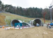 Hindhead Tunnel Construction