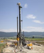 Liebherr drilling rig