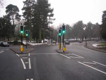 An upgraded junction in Coventry