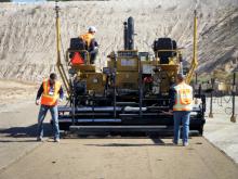 Milling and Paving repair operations