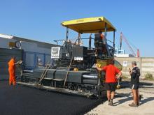 Asphalt paving plan