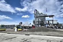 BlackMove II asphault mixing plant