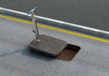 composite drain cover