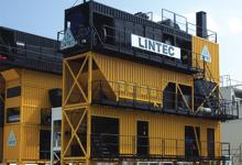 Lintec's CSD 1200 asphalt plant