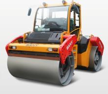 Sany's asphalt compactor