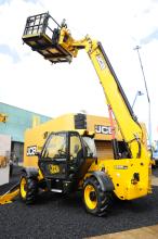 JCB 535-140 Telehandler, live at INTERMAT 2012