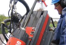 Sandvik's powerful drill rig