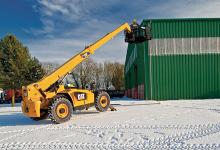 Caterpillar's TH514 telehandler 