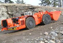 Sandvik Mining and Construction LH 410 underground loader