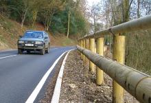 SCT wooden barriers