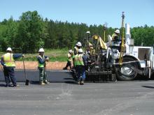 Roadtec paver