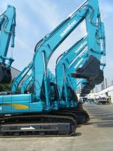 Sunward’s successful crawler excavators