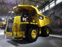 Caterpillar 772G truck