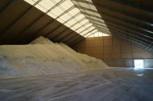 bulk salt storage facility for the Oklahoma Department of Transportation (