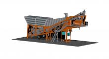 mobile concrete batching plant from CIFA