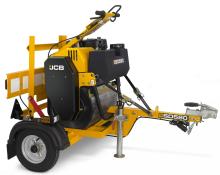 The JCB SD580 single drum roller