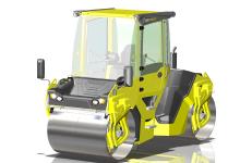 mid-range asphalt compactors from BOMAG 