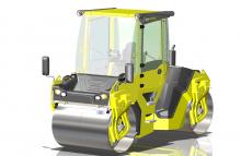 mid-range asphalt compactors from BOMAG 