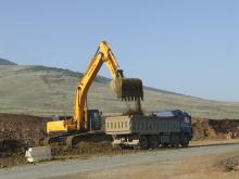 Greece’s E65 highway under construction