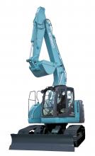 Kobelco's short tail swing excavator