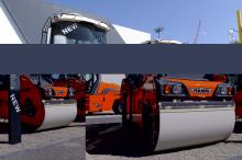 Bauma 2013 Daily Hamm HD+ asphalt compactors