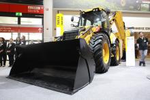 Caterpillar’s 444F backhoe loader 