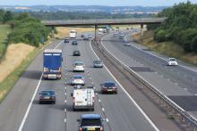 M40 in central England