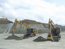 Caterpillar's hybrid excavators