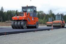 Building of Moscow - Saint Petersburg motorway