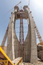 Doka Bouregreg Bridge  formwork SKE100