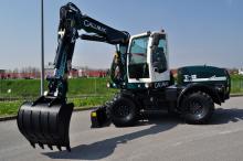 Tesmec’s versatile Gallmac wheeled excavator 