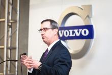 Volvo President Martin Weissburg 