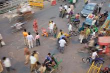 Traffic road in Asia 