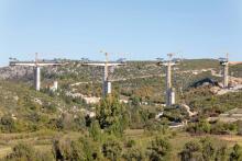 new European route 73 (A1) bridges, Studencica and Trebižat